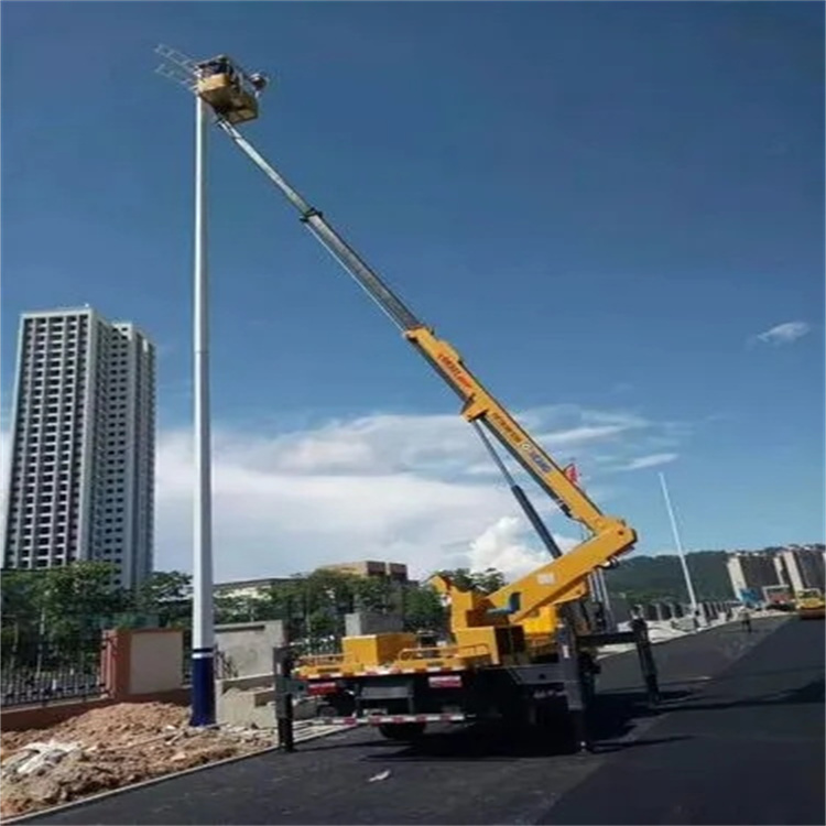 石阡维修路灯的曲臂升降车出租